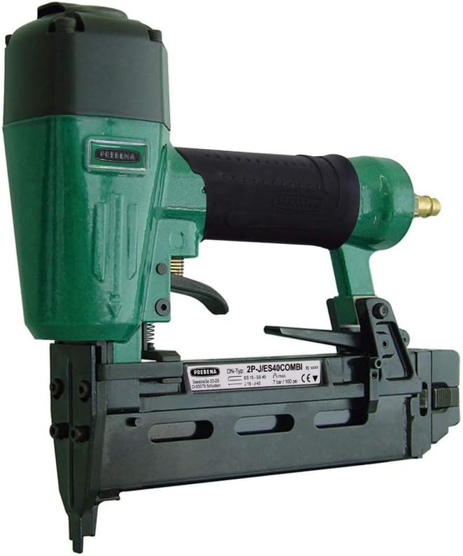 Prebena 2P-JES40COMBI Druckluftnagler 5-7 bar für Heftklammern Brads