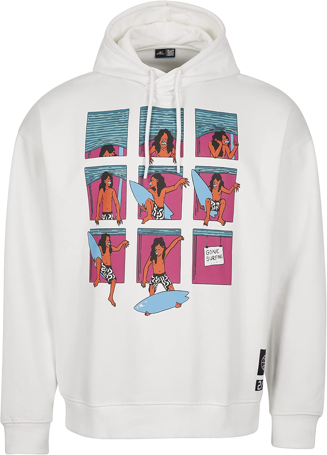 O'Neill Herren Progressive Hoodie Sweatshirt (1er Pack) M-L Schneeweiss, M-L Schneeweiß