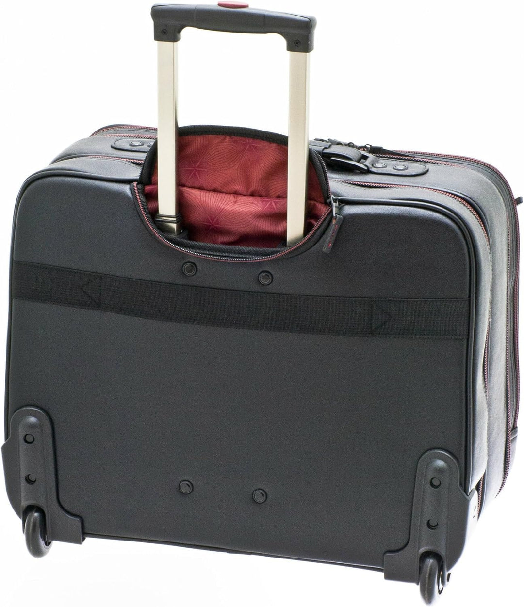 Bowatex Pilotenkoffer Trolley Aktenkoffer Akten Laptop Tasche 46 cm Schwarz
