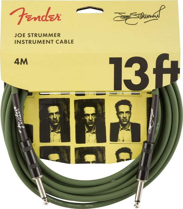 Fender® »STRUMMER PRO CABLE - GRAB GREEN« Joe Strummer Signature Instrumentenkabel - 4 Meter