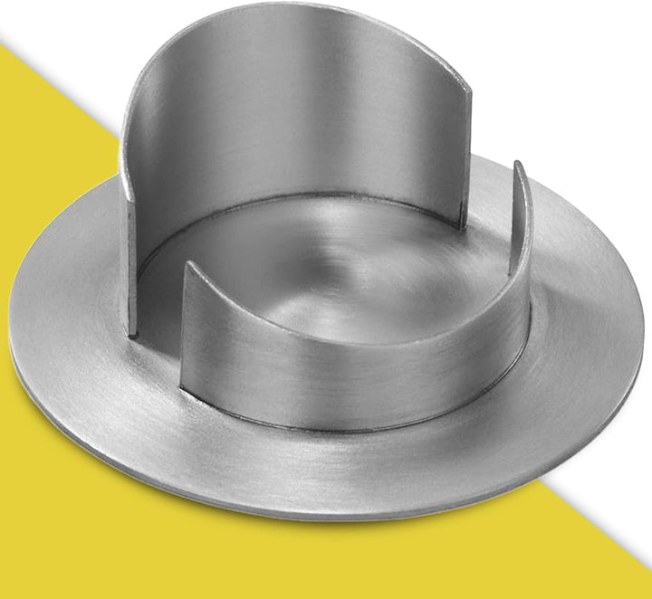 WikaKerzen Kerzenleuchter für Kerzen - Kerzenständer in Silber & Gold gebürstetem Messing Metall - K