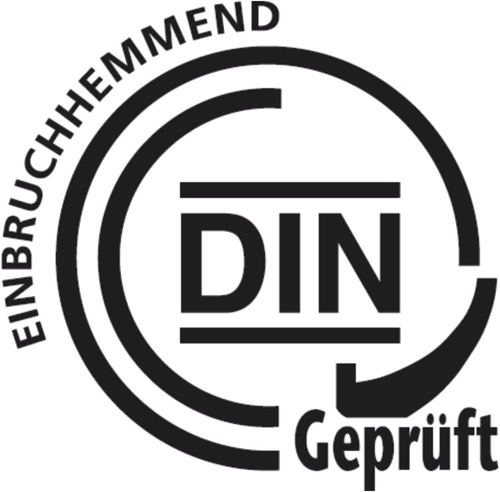 ABUS Fenster-Zusatzsicherung FOS650 AL0125 - Stangenschloss mit Druckzylinder, gleichschliessend - A