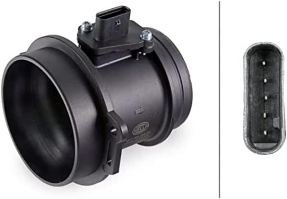 HELLA 8ET 358 095-381 Luftmassenmesser - Rohrstutzen - ohne Dichtung