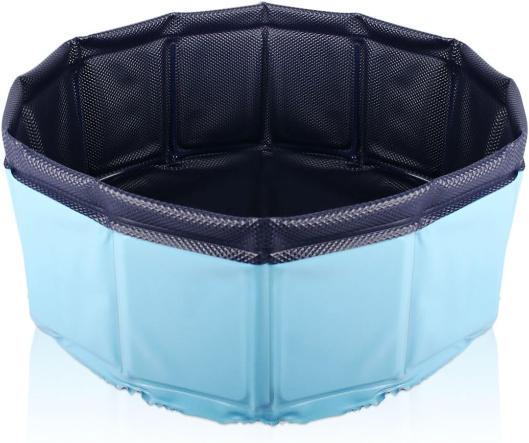 Faltbarer Katzen-Pool mit 3 Spielzeug Tierchen für Katzen 30 x 10 cm Katzenpool