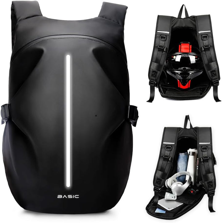 Motorradrucksäcke für Herren, wasserdichter Helmrucksack, Motorradzubehör, Laptoptaschen, Reiserucks