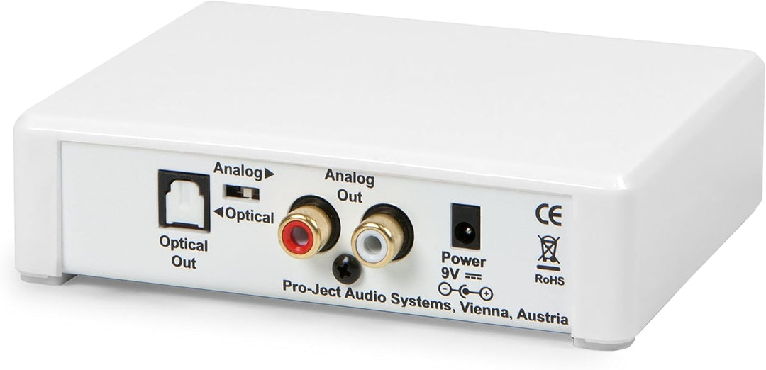 Pro-Ject BT Box E HD, High Definition BT5.0 Audioempfänger mit aptX HD, Weiss