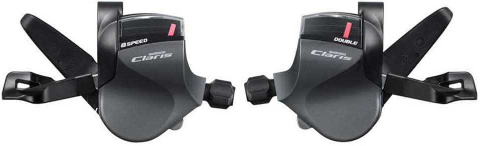 SHIMANO Unisex – Erwachsene Claris Daumenschalthebel, Schwarz, Einheitsgrösse