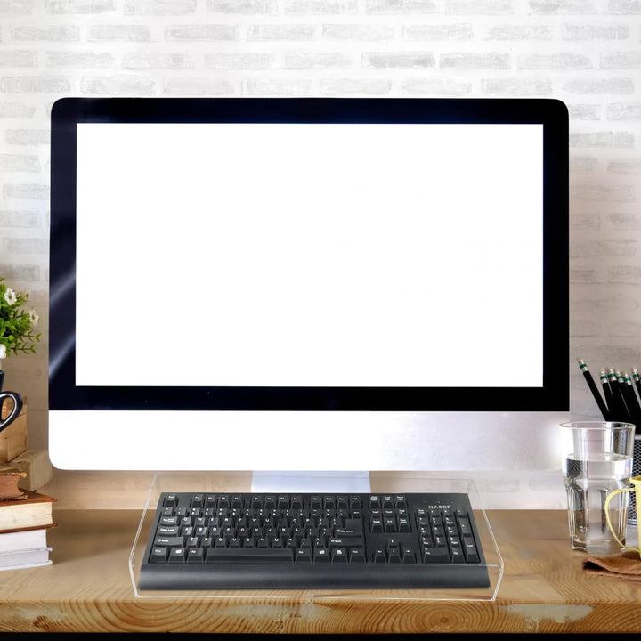 TOPBATHY Tastaturabdeckung Fall Acryl Klar Transparent Tastaturabdeckung Anti-Katzen-Tastaturabdecku