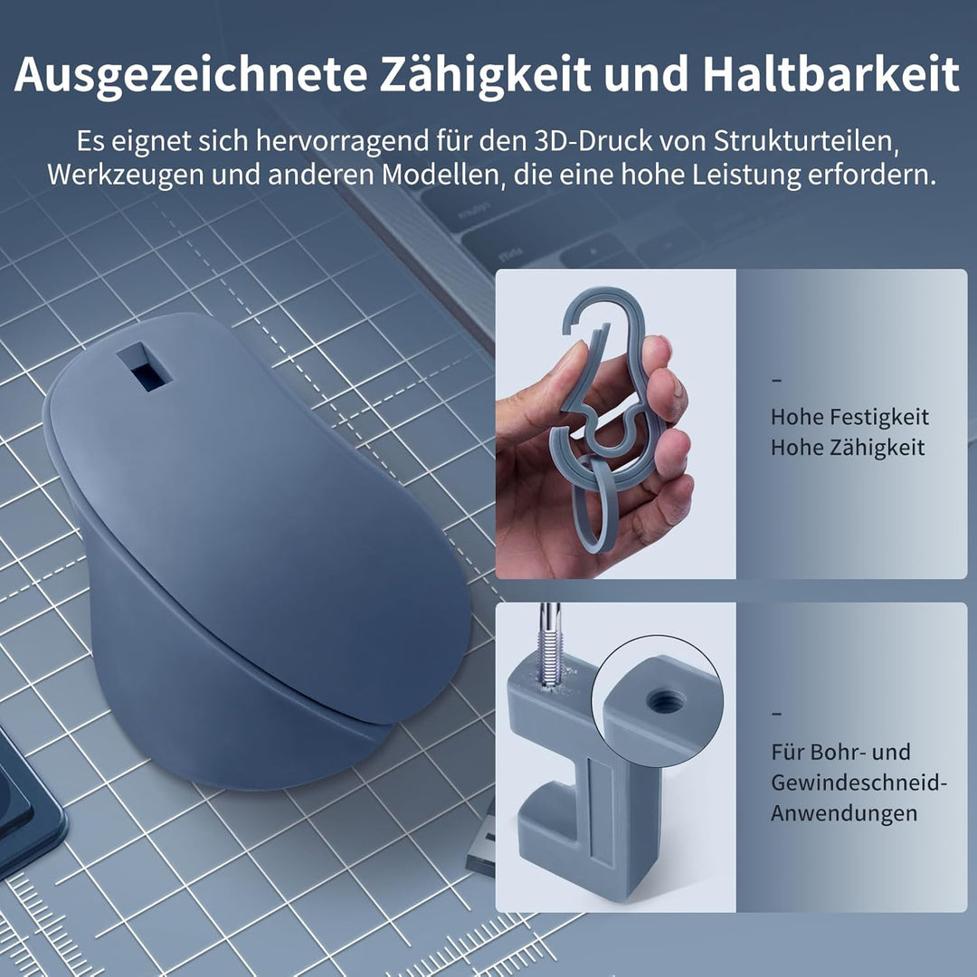 Wasser Waschbares ABS-Like Resin V2, ANYCUBIC 3D Drucker Resin Geruchsarm, Hohe Härte und Haltbarkei