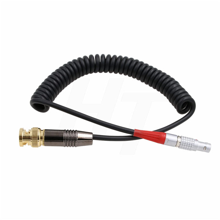 HangTon Timecode Sync Spiralkabel 5-polig auf BNC für Sound Geräte 633 688, Ambient NanoLockit auf Z