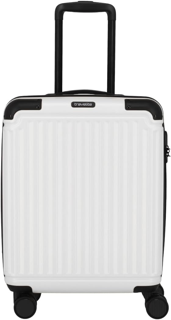 Travelite Cruise - 4-Rollen-Kabinentrolley S 55 cm weiss