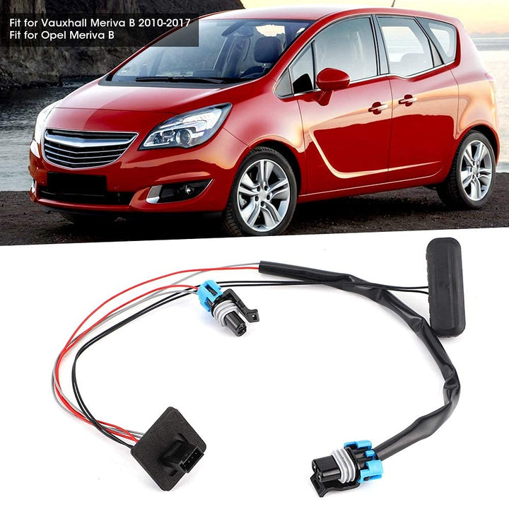 Heckklappen-Entriegelungsschalter, Heckklappen-Entriegelungsöffnungsschalter Passend für Meriva B 13