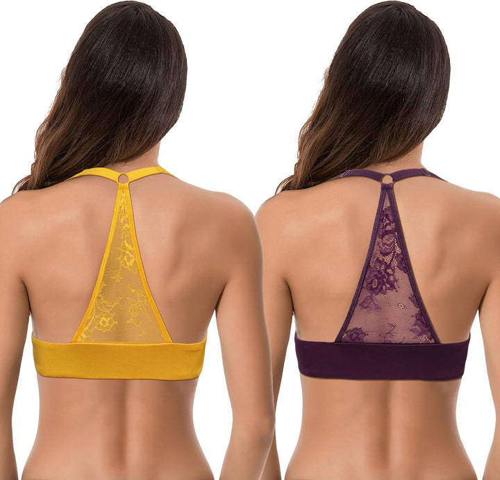 Curve Muse Damen Hochdrücken Fügen Sie 1 und eine halbe Tasse hinzu Bügel Halfter vorne schliessen B