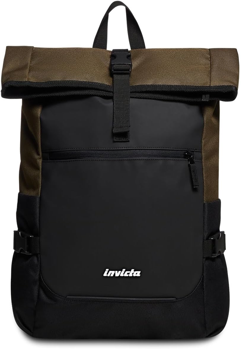 INVICTA ACT FOLD Rucksack aus nachhaltigem Stoff, Praktisch & Unisex Leicht, kompakt, mit Laptopfach