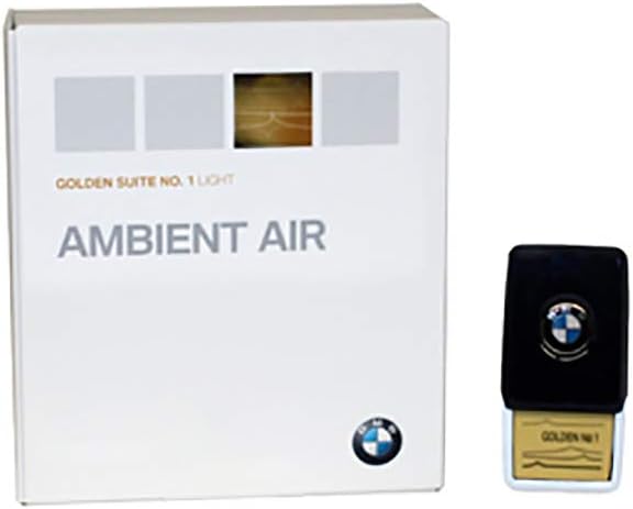 BMW Raumluft, goldene Suite Nummer 1, Duft, Duftstecker, Geruch BMW 5er G3x, 7er G1x Vanille 1 Stück
