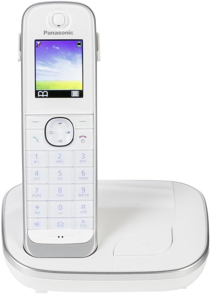 Panasonic KX-TGJ310GW Familien-Telefon ohne Anrufbeantworter (schnurloses Telefon, strahlungsarm, An