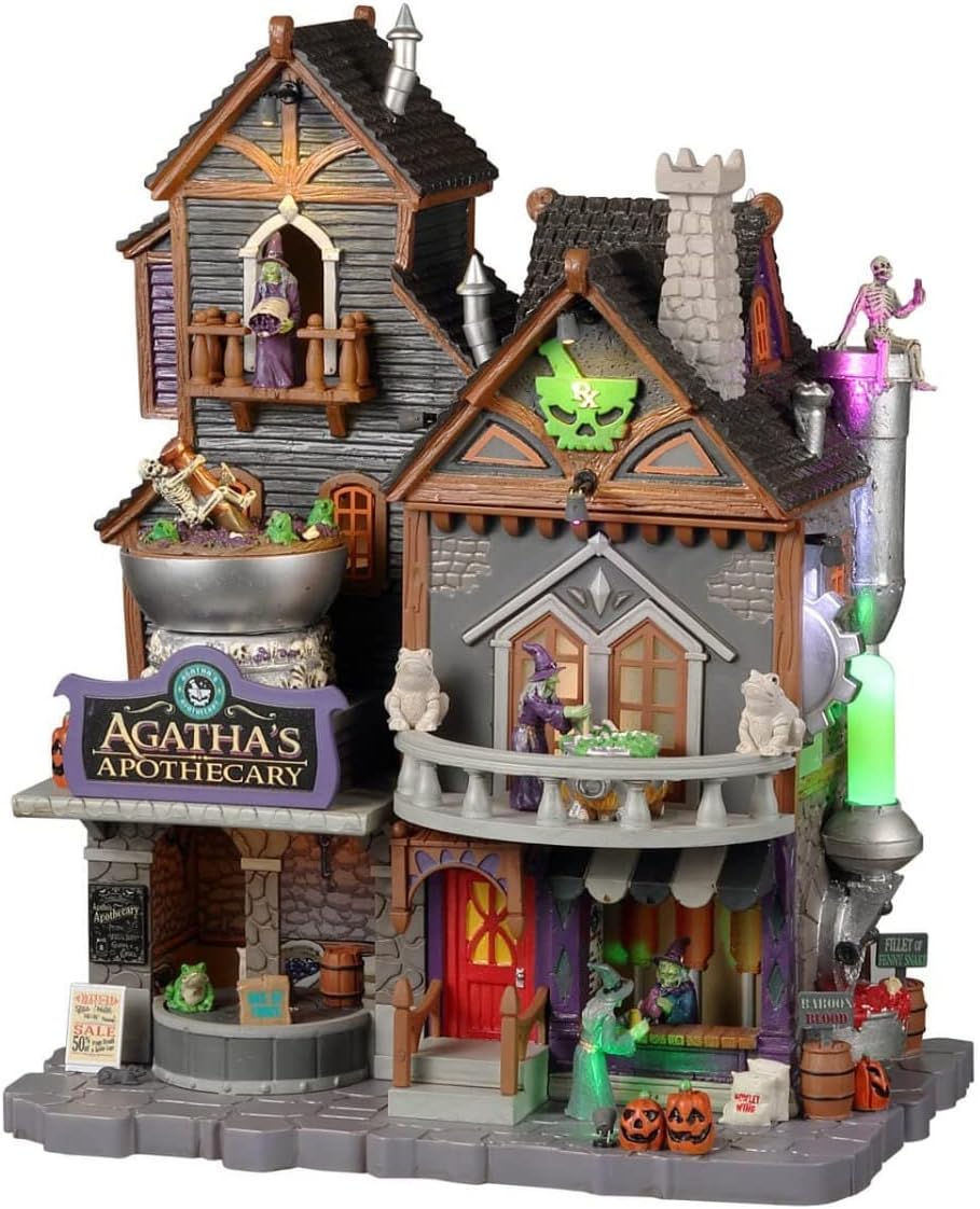 LEMAX - Agatha's Apothecary, with 4.5v Adaptor, 25848