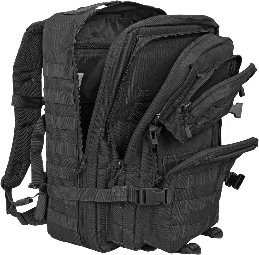bw-online-shop US Cooper Assault Rucksack Medium - 25 Liter Schwarz, Medium - 25 Liter Schwarz