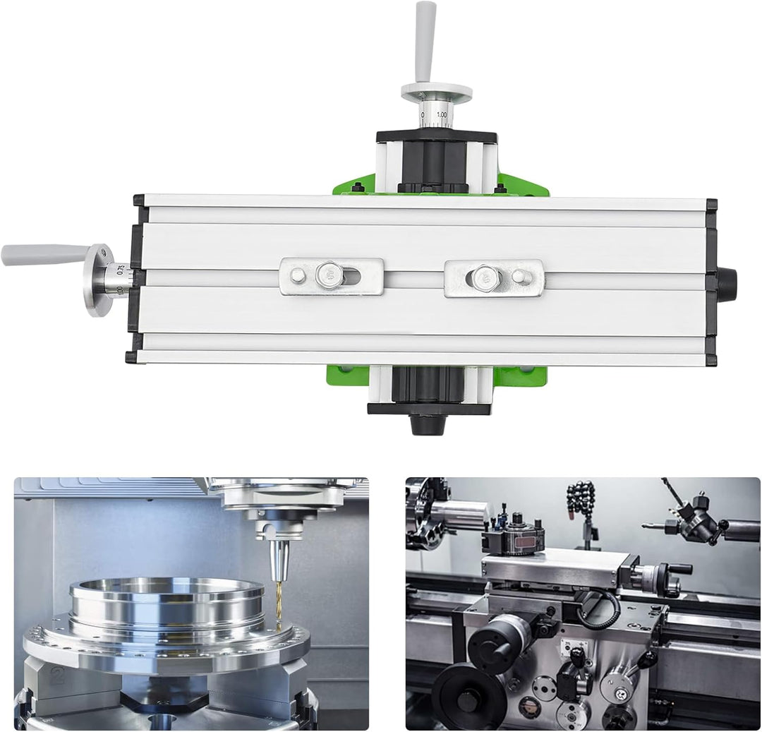 BJTDLLX Kreuztisch Fräsmaschine Multifunktions Arbeitstisch, Fräsen Arbeitstisch für Mini Tischbohrm