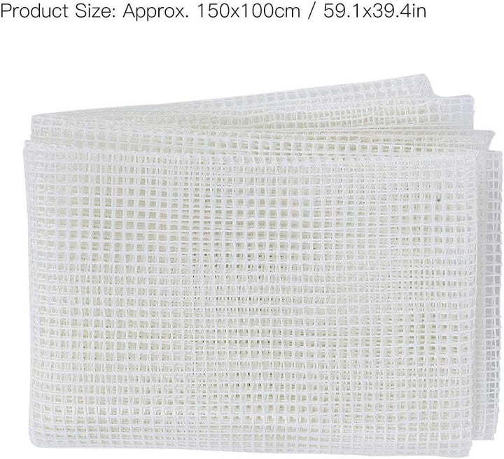 Klarer Kunststoff Mesh Canvas Kit Mesh DIY Teppich Canvas Teppichherstellung Stoff Canvas Teppich es