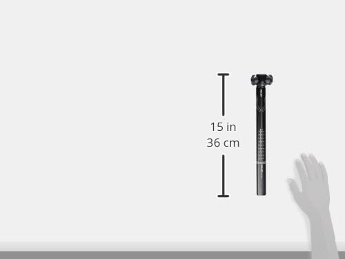 XLC Unisex – Erwachsene Sattelstütze Comp SP-R04 Einheitsgrösse Schwarz, Einheitsgrösse Schwarz