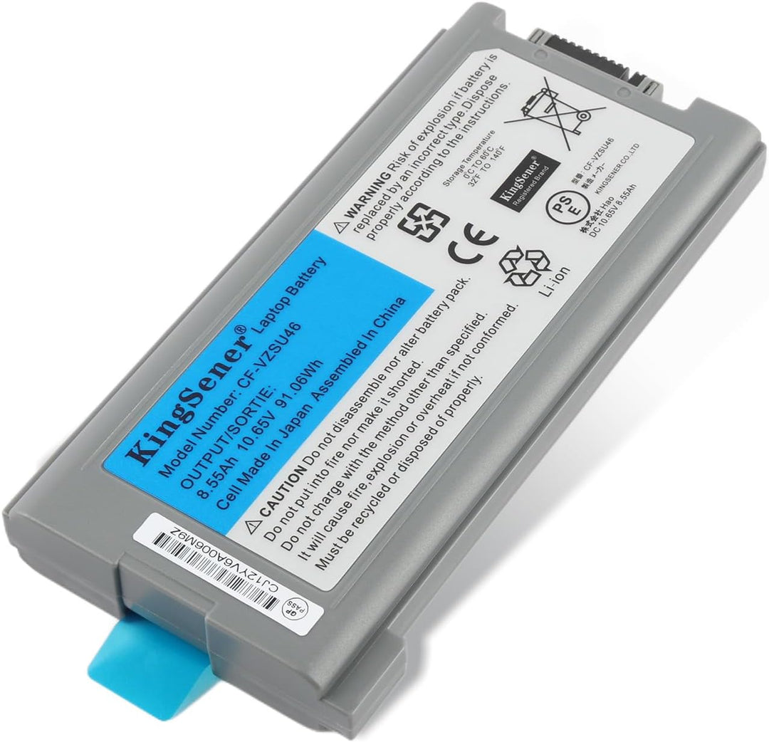 KingSener CF-VZSU46 Laptop Akku Batterie für Panasonic Toughbook CF-30 CF-31 CF-53 CF-VZSU46AU CF-VZ