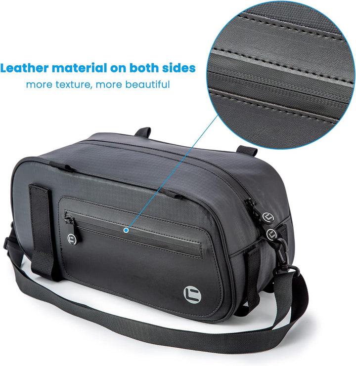 HOMPER Fahrrad Gepäckträgertasche 26 L wasserdichte Fahrradtasche für Gepäckträger, Multifunktionale