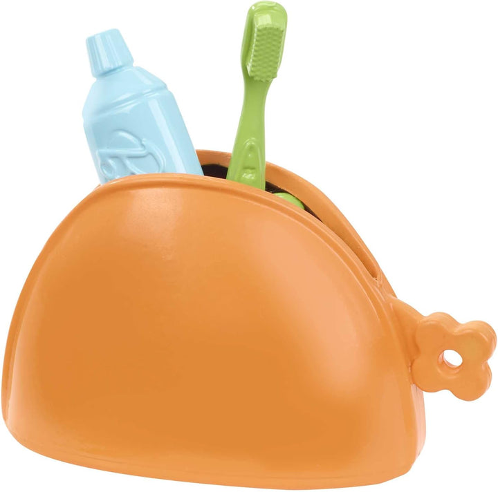 Barbie-Puppe Barbie Dream House Adventures, Reise-Barbie mit blonden Haaren, rosa Koffer, Rucksack,