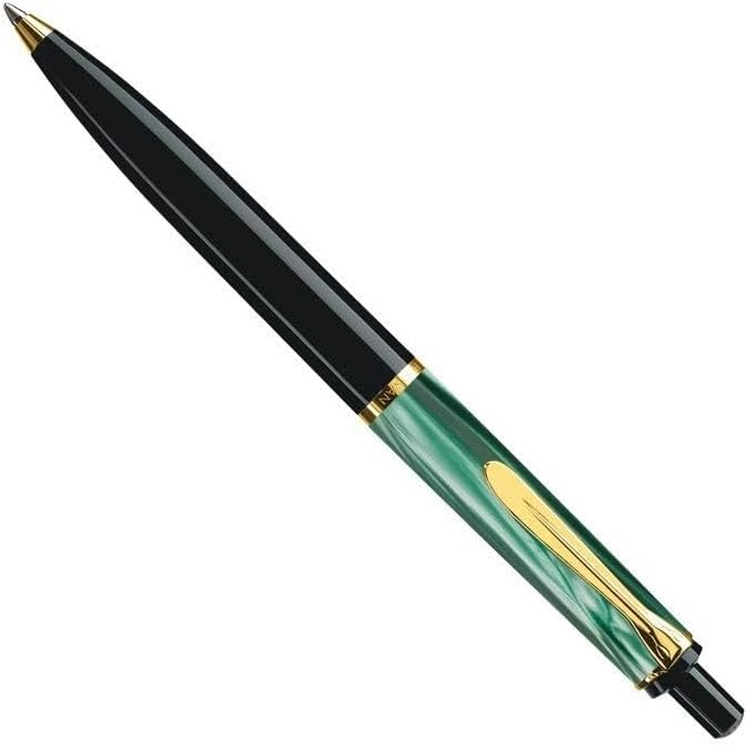 Pelikan Elégance K200 Kugelschreiber, einziehbar, Marmorgrün Grün marmoriert, Grün marmoriert