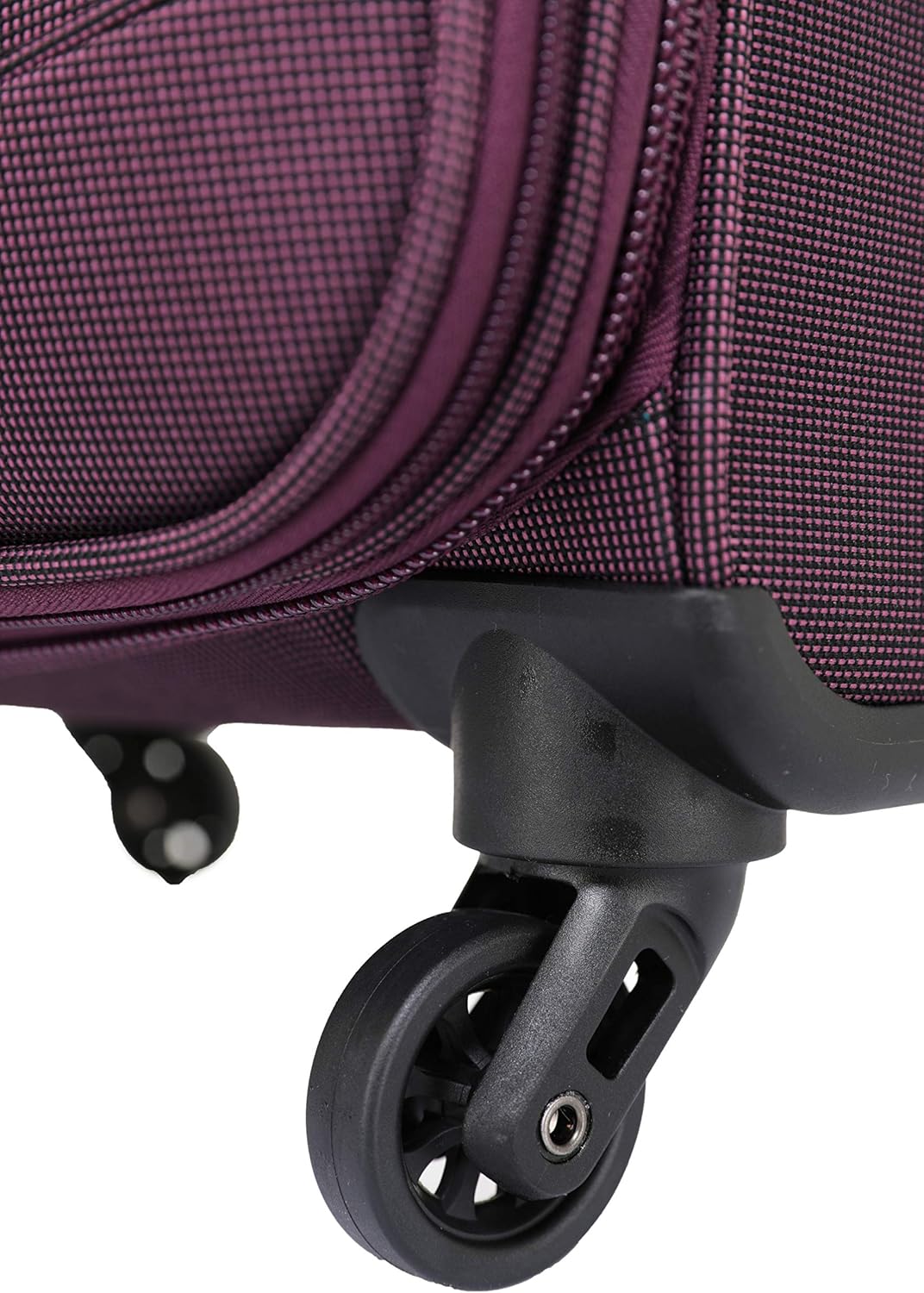 BEIBYE Kofferset Trolley Gepäckset Stoff Dehnungsfuge Koffer Reisekoffer (Lila) Violett, Violett