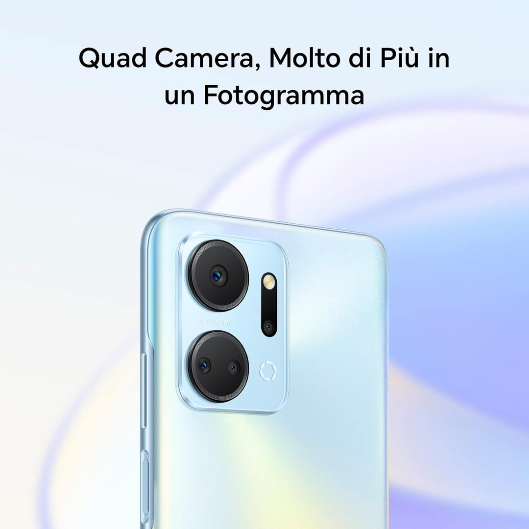 Honor X7a 128GB/4GB RAM Dual-SIM midnight-black, Schwarz Mitternacht, (5109AMLW) Mitternachtsschwarz