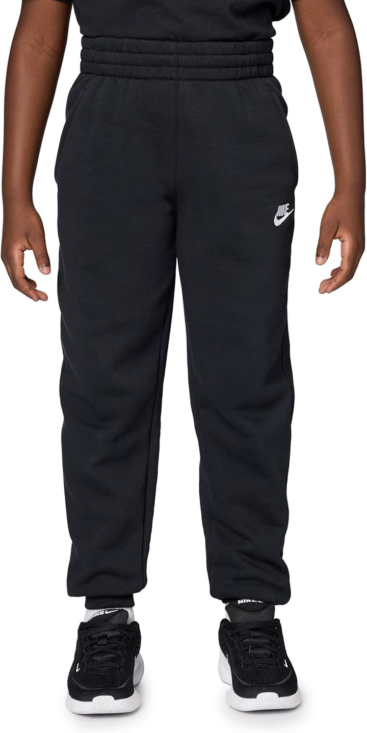 Nike Unisex Kinder NSW Club Trainingshose 122-128 Black/White, 122-128 Black/White