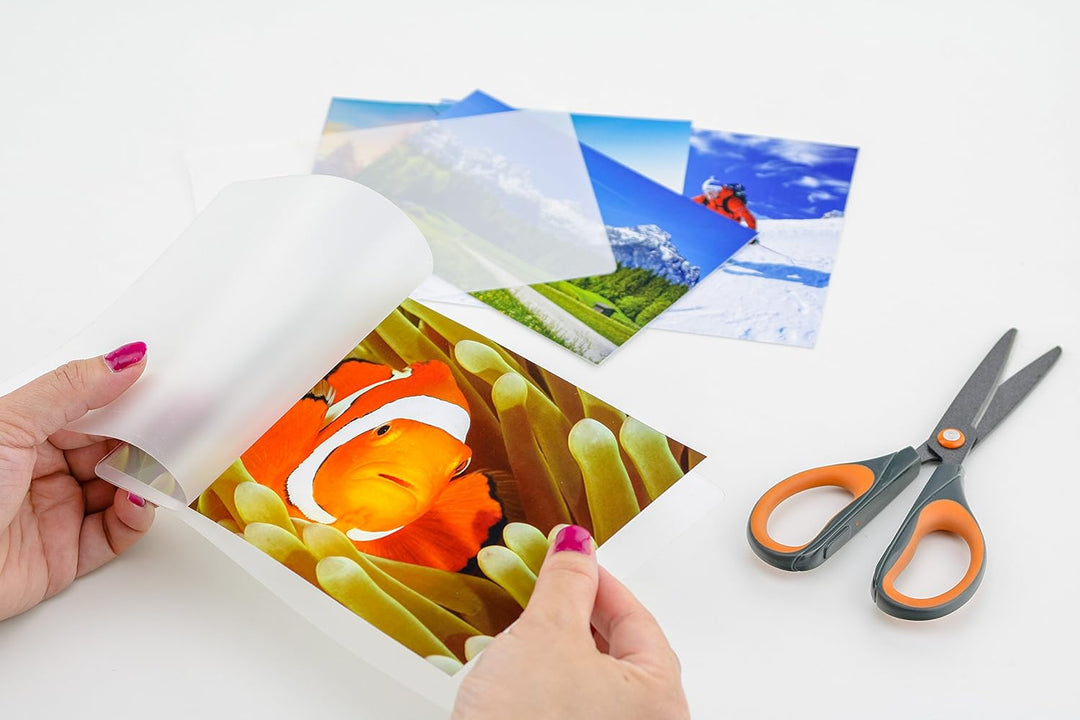 Peach Laminierfolie A3 | 125 mic | 100 Stück | Premiumqualität für beste Laminierergebnisse | kompat