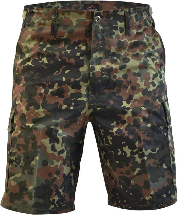 normani US Army Ranger Cargo Bermuda Flecktarn 3XL, Flecktarn 3XL