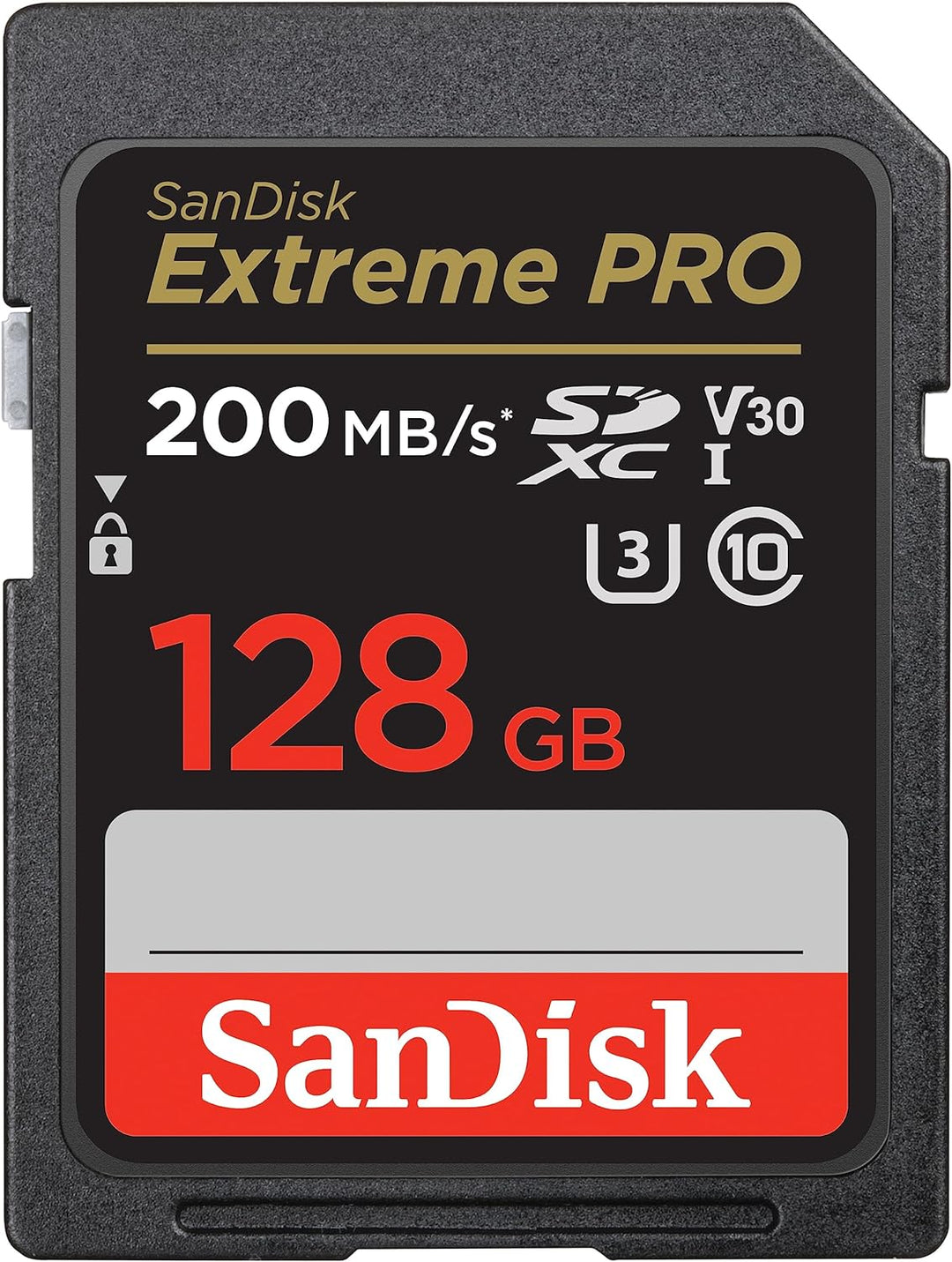 SanDisk Extreme PRO SDXC UHS-I Speicherkarte 128 GB (V30, Übertragungsgeschwindigkeit 200 MB/s, U3,