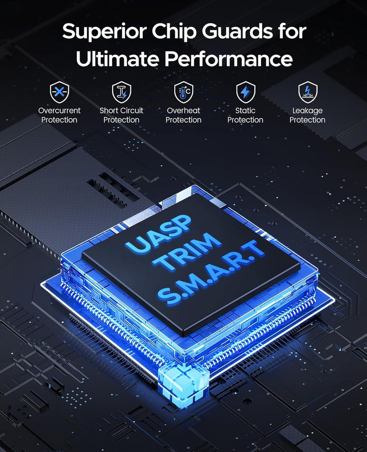 ORICO NVMe Clone Dockingstation M.2 Dual- Bay 10Gbit/s mit Offline-Clone Duplikatorfunktion ,USBC NV