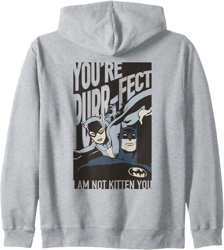 Batman Valentine's Day Catwoman You're Purrfect Kapuzenjacke