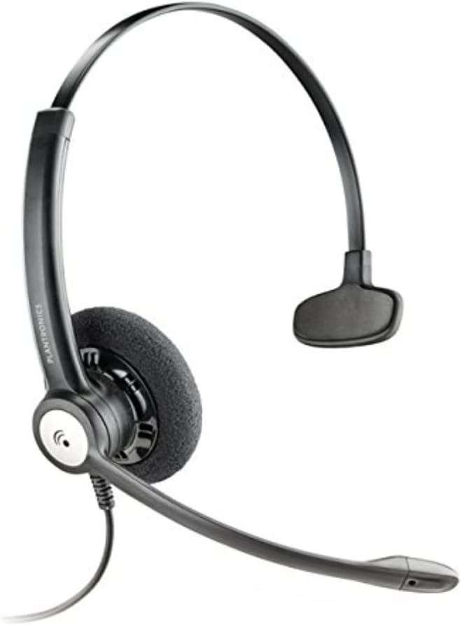 Plantronics 79180-13 HW111N Blackwire Kopfhörer schwarz