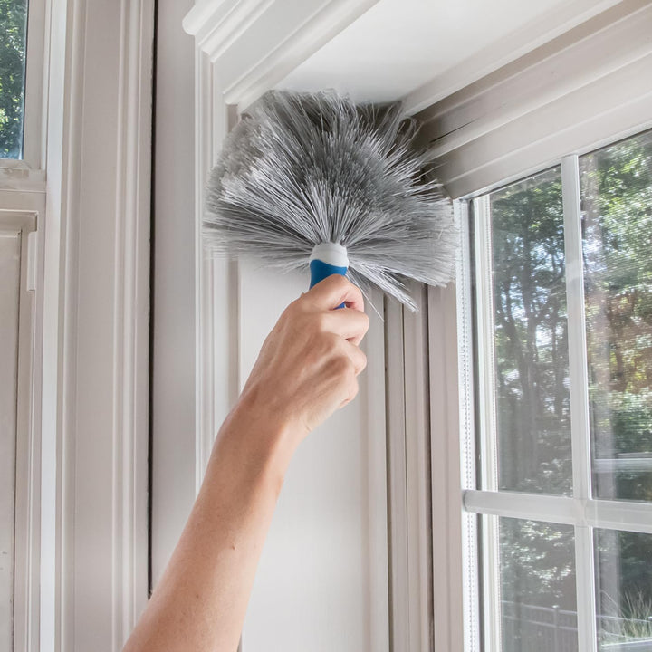 Unger Total erreichen Cobweb Duster Spinnweben- und Ecken-Staubwedel grau, Spinnweben- und Ecken-Sta