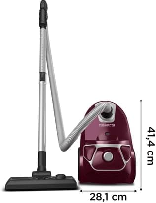 Rowenta Compact Power Staubsauger | RO3969EA | mit Beutel | 750 Watt | Staubvolumen: 3 Liter | 2-in-
