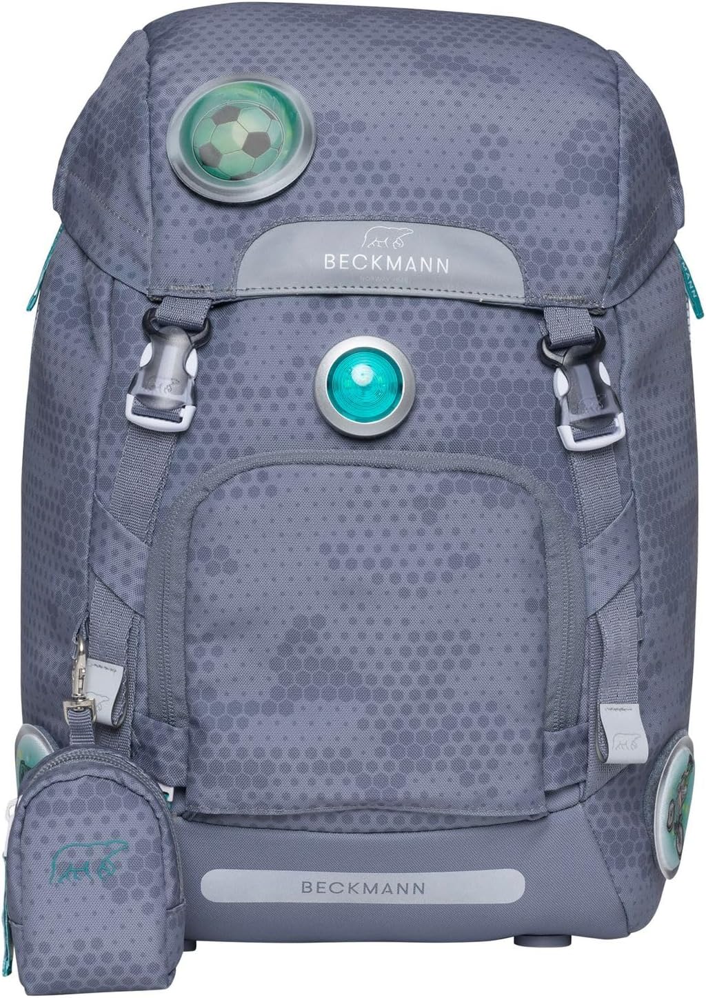 BECKMANN Classic Schoolbag Set 6-teilig 22L Game On