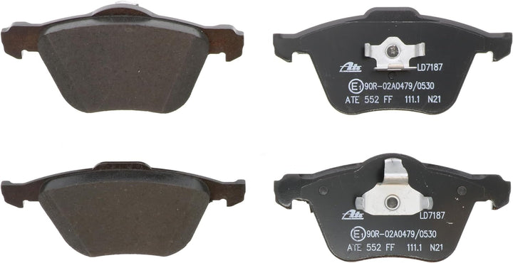 ATE 13.0470-7187.2 Bremsbelagsatz, Scheibenbremse