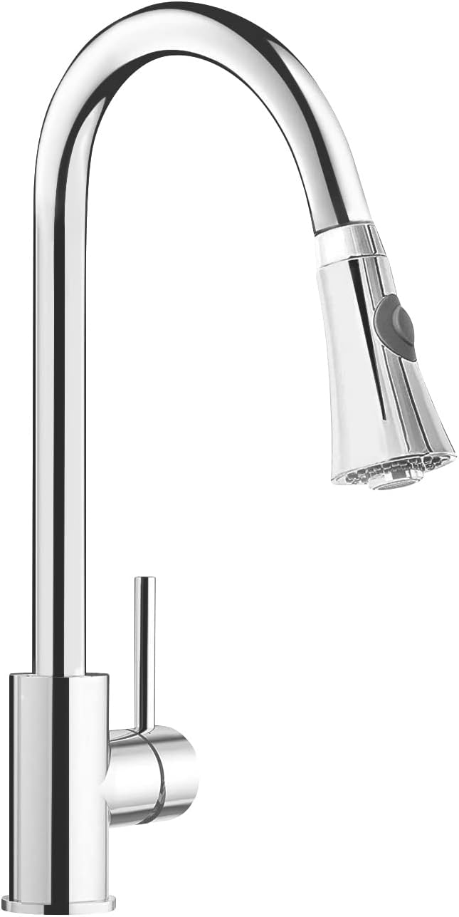 Niederdruck Küche Armatur herausziehbar Geschirrbrause Küchenarmatur Einhebelmischer Wasserhahn mit