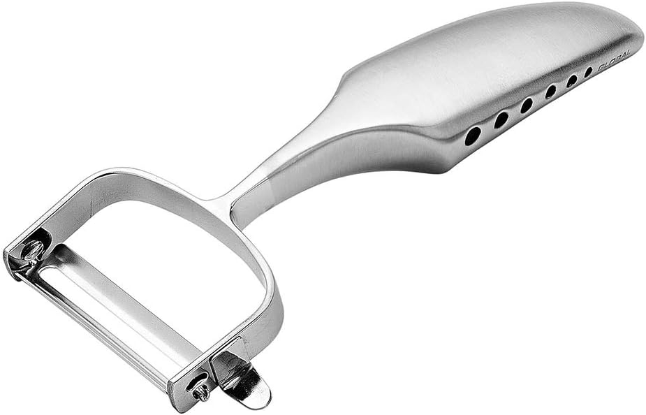 Global GS-68 Gemüseschäler, Edelstahl, einfarbig, 5 cm