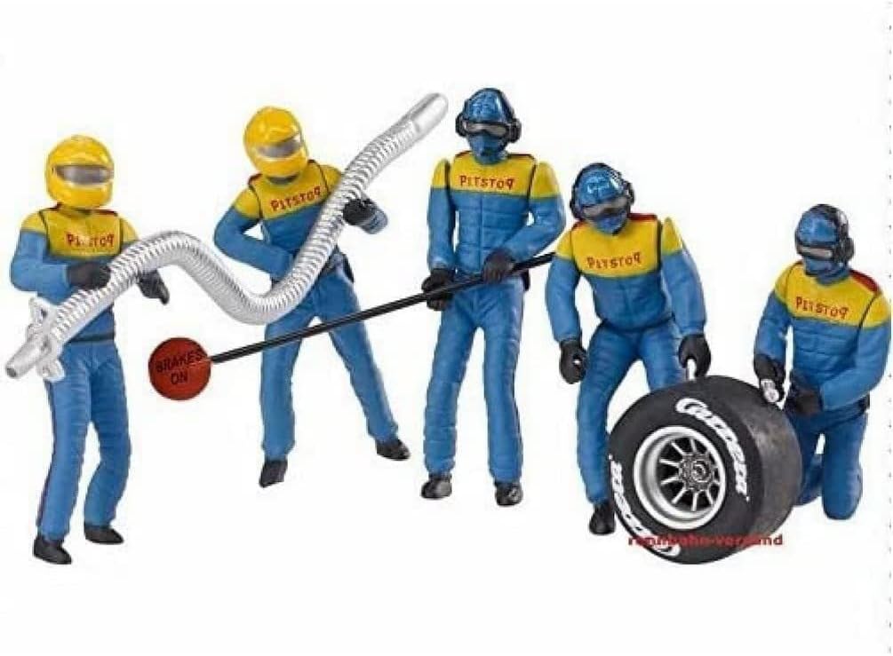 Carrera - 20021132 - Carrera 20021132 Figurensatz Mechaniker Fahrzeug, Blau
