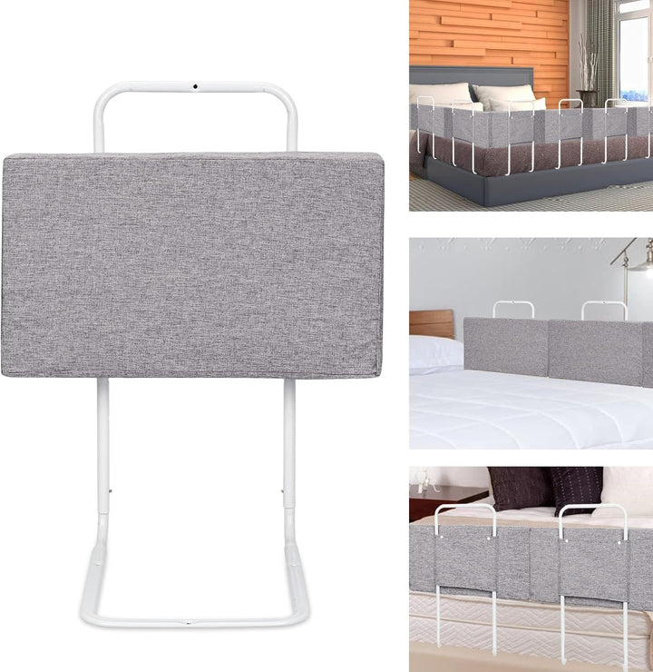 Tubiaz Bettgitter rausfallschutz Bett 50cm 5-Loch Höhenverstellbar Bettschutzgitter für Kinder Bett