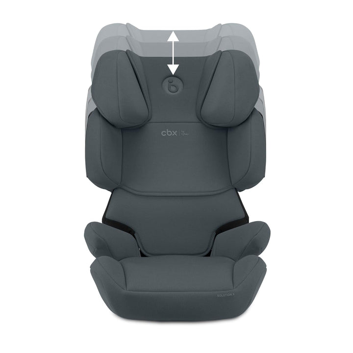 CYBEX Silver Kinder-Autositz Solution X i-Fix, Für Autos mit und ohne ISOFIX, Ab ca. 3 bis 12 Jahre