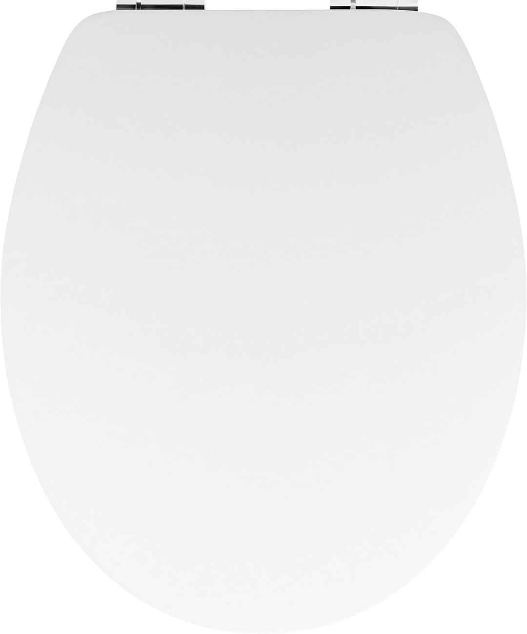 Cornat WC-Sitz Prime "White Steel" - Ansprechendes Design - Hochwertiger Holzkern - Absenkautomatik