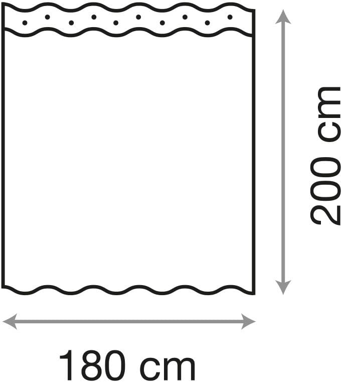 Duschvorhang, viele schöne Duschvorhänge zur Auswahl, hochwertige Qualität, inkl. 12 Ringe, wasserdi