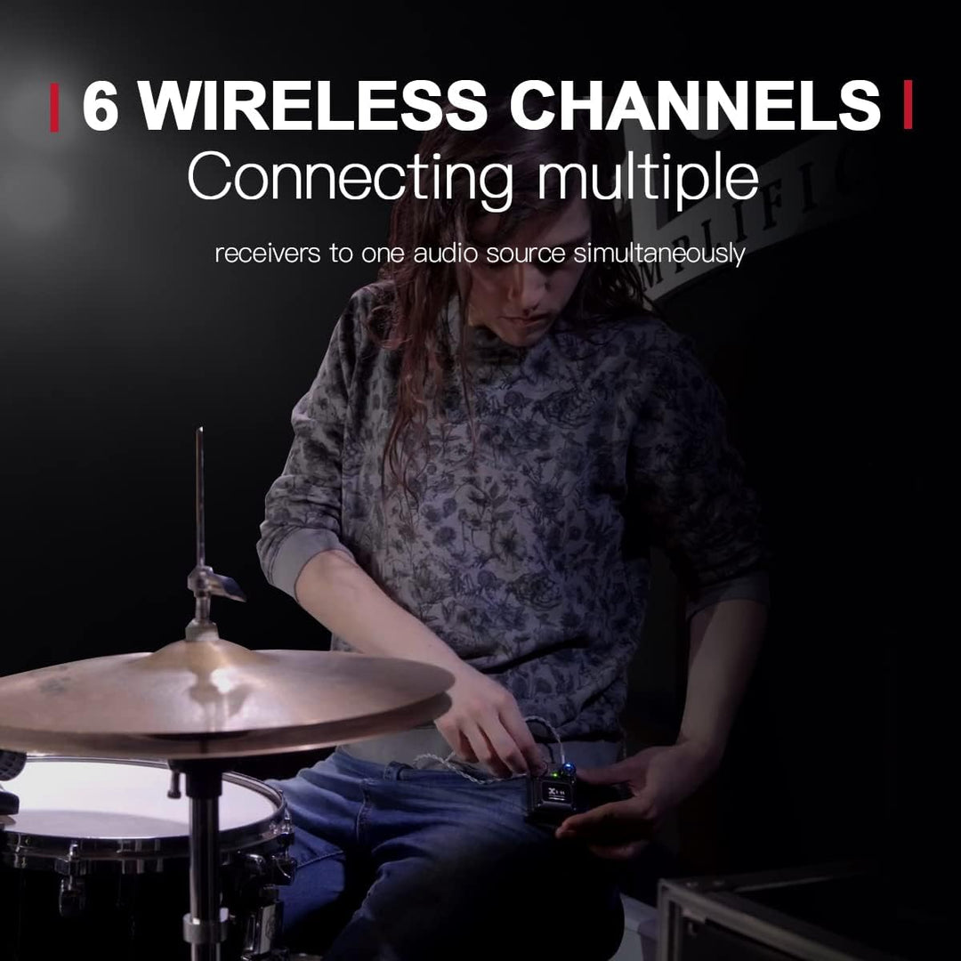 Xvive U4T Sender Nur für Drahtloses In-Ear-Monitor System U4, U4T Sender